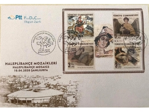Ptt’den "Haleplibahçe Mozaikleri" Konulu Anma Pulu