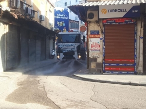 Kilis’te Dezenfekte Çalışmaları Sürüyor