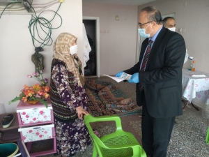 Müdür Alagöz’den Vefa Sosyal Destek Grubuna Destek