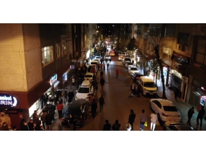 Fatih’te Araç Ve İnsan Yoğunluğu Drone İle Havadan Görüntülendi