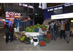 Çarşamba’da Sokaklar Bomboş Kaldı