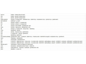 Bursa’da "İstisna Kapsamındaki Vatandaşlar" İçin Toplu Taşıma Noktaları Belirlendi