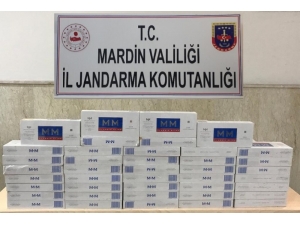 Mardin’de 2 Bin 440 Paket Kaçak Sigara Ele Geçirildi