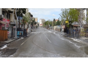 Yeni Güne Uyanan Silvan Sessizliğe Büründü