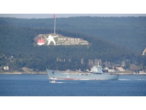 Rus Savaş Gemisi Çanakkale Boğazı’ndan Geçti