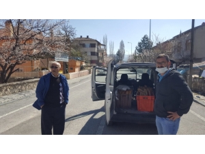 Bünyan Belediyesi Sokak Sokak Ekmek Dağıtıyor