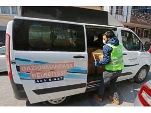 Gaziosmanpaşa’da Yasağın İlk Günü Erzak Ve Ekmek Dağıtımı Yapıldı