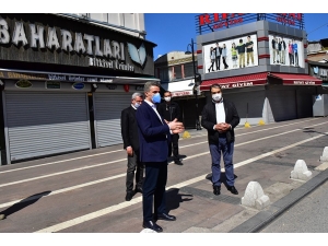 Malatya Pandemi Kurulu İl Merkezinde İncelemelerde Bulundu