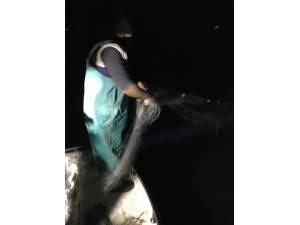 600 Metre Uzunluğunda Fanyalı Uzatma Ağına El Konuldu