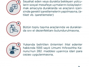 İstanbul Valiliğinden Toplu Taşıma Araçlarındaki Yeni Tedbirlere İlişkin Paylaşım