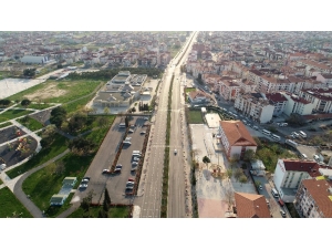 Sokağa Çıkma Yasağı Uygulanan Çorlu Havadan Görüntülendi