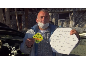 Ön Koltuğa Oturmasınlar Diye Çivilerle ’Korona Savar’ Yaptı