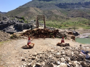 Tarihi Köprüde Korona Virüs Tedbiri