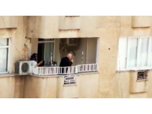 Sokağa Çıkamayan Şanlıurfalılardan Balkon Konseri