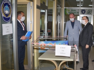 Vali Tutulmaz Korona Virüs Tedbirlerini Yerinde Denetledi