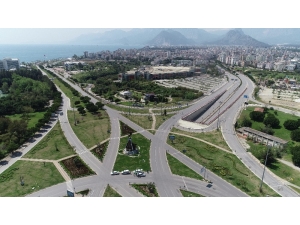 Antalya’da Polis Kenti Havadan Denetledi