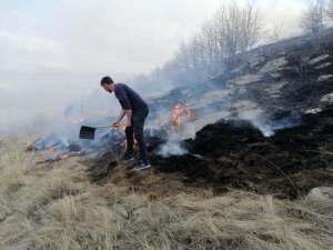 Ardahan’da Orman Yangını Kontrol Altına Alındı