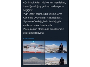 Savcı Sayan’dan Kültür Ve Turizm Bakanına Çağrı: “Ağrı Dağına Nuh’un Gemisini İnşa Edelim”