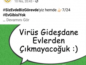 Suluova Belediyesinden Halka Yöresel Dille ‘Evde Kal’ Çağrısı: “Virüs Gideşdane Evlerden Çıkmayacoğuk”