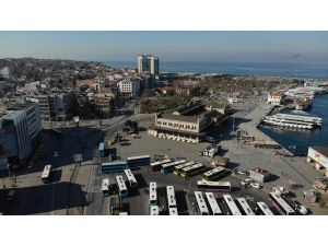 Sokağa Çıkma Yasağının Sona Ermesinin Ardından Kadıköy Meydanı Havadan Görüntülendi