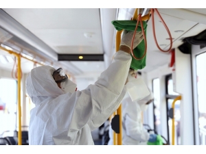 Bursa’da Ulaşımda Hijyen Seferberliği