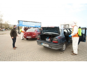 Dezenfeksiyon İstasyonu Virüse Karşı Kalkan Oldu