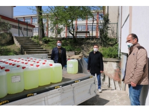 Kartal Belediyesi, Meslek Lisesinden 2 Ton Solüsyon Satın Aldı