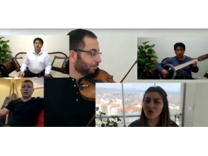 Elazığ’da Öğretmen Ve Öğrencilerden "Evde Kal" Klibi