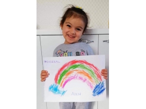 Toroslar Belediyesi’nin Minik Öğrencilerinden ’Evde Kal’ Çağrısı