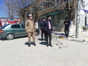 Kaymakam Şahin, Korona Virüs Önlemlerini Denetledi