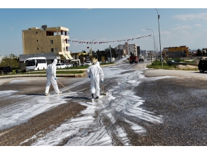Viranşehir’de Caddeler Arındırıldı