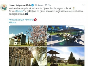 Öğrencilerin "Bahar Gelecek" Paylaşımına Ünlülerden Destek