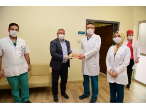 Çorum Belediyesi’nden Sağlık Çalışanlarına Jest