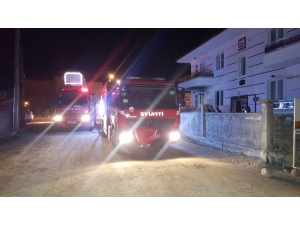 Karaman’da Evi Yanan Genç Kadın Gözyaşlarına Boğuldu