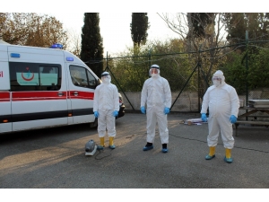 Ambulansların Korona Vakalarına Müdahale Süreci Görüntülendi