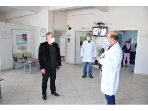 Başkan Öndeş’ten Sağlık Çalışanları Ve Tarım İlçe Müdürlüğü’ne Teşekkür Ziyareti