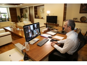Başkan Çiftçi Video Konferansla Muhtarlara Çalışmaları Anlattı