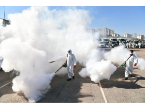 Zirvekent Mahallesi Dezenfekte Edildi