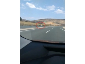 Ters Yönden Giden Otomobil Trafiği Tehlikeye Attı