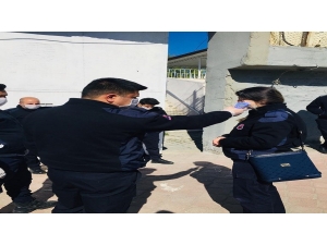 Iğdır B Tipi Kapalı Ceza İnfaz Kurumunda Korona Önlemleri Artırıldı