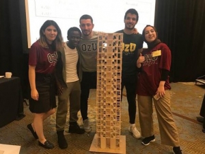 Deprem Temalı Uluslararası Yarışmada Özyeğin Üniversitesi Türkiye’yi Temsil Etti