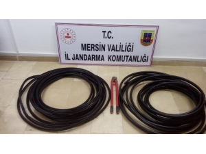 Kiralık Araçla Kablo Hırsızlığı Yapan 2 Kişi Tutuklandı