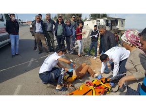 Otomobil Takla Attı: 2 Yaralı