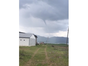 İslahiye’de Hortum Paniği