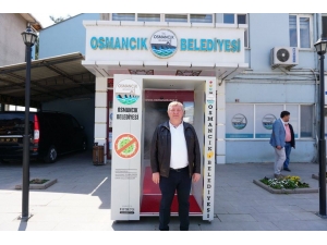 Osmancık’ta Koronavirüse Karşı Dezenfekte Tüneli