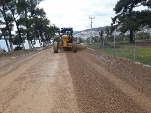 Aydın Bşb Akbük’te Yol Çalışmalarına Başladı