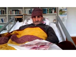Yatalak Hasta, Bayram İkramiyesini Kampanyaya Bağışladı