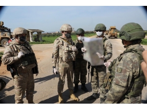 Msb: "Tr-rf Mutabakatı Çerçevesinde; İdlib’deki M4 Karayolunda, Kara Ve Hava Unsurlarının Katılımıyla 4’üncü Türk-rus Birleşik Kara Devriyesi İcra Edilmiştir."