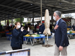 Başkan Esen’den Pazar Yeri Denetimi