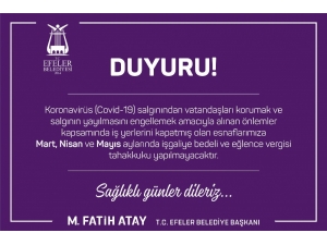 Efeler Belediyesi’nden İlçe Esnafına Müjde